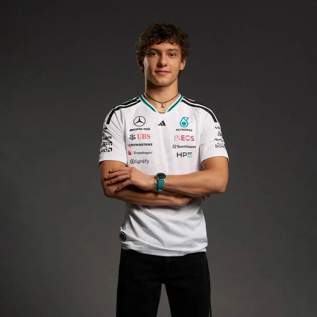 Driver Tee White 2026 F1-002 2