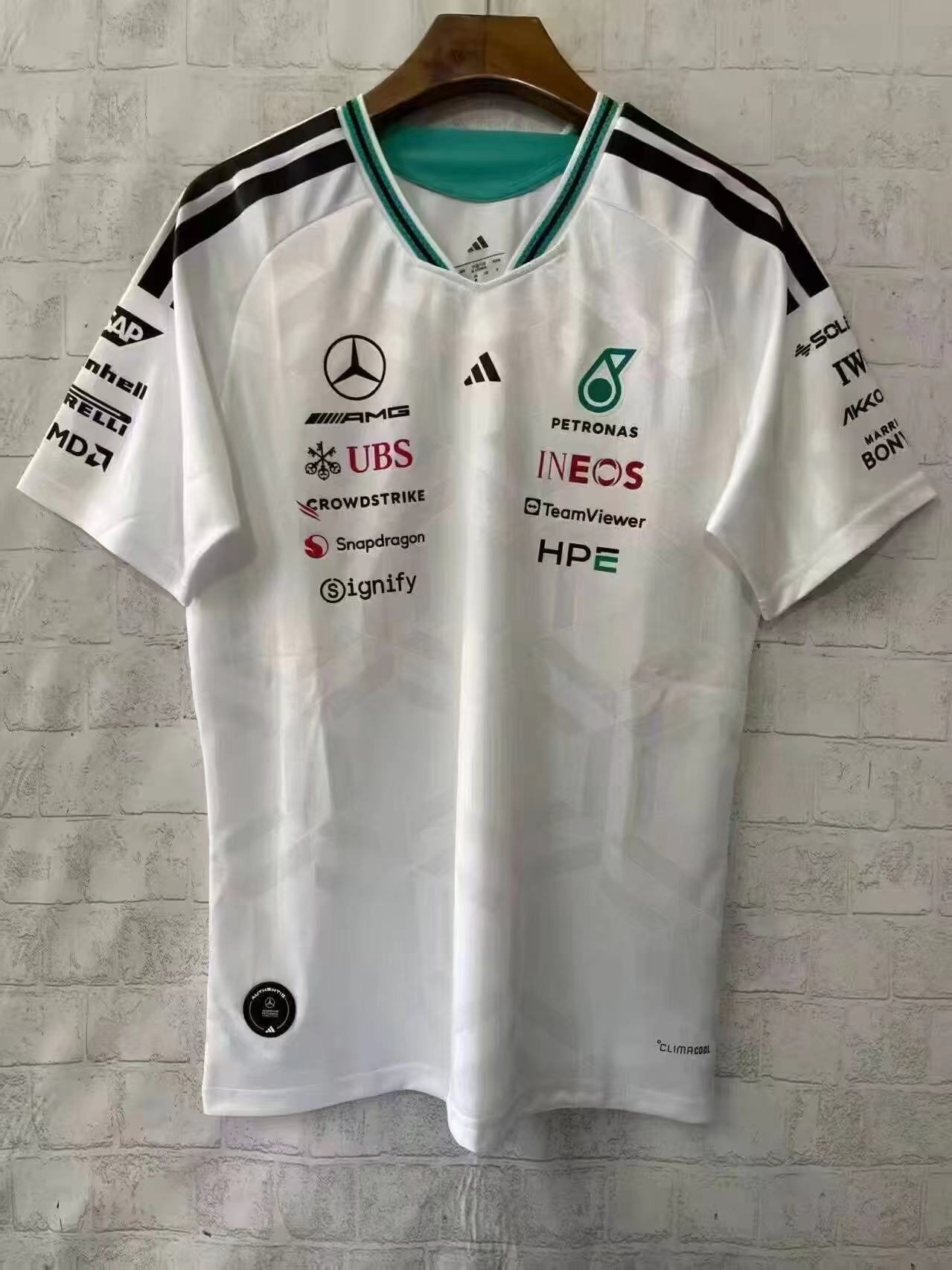 Driver Tee White 2026 F1-002 3