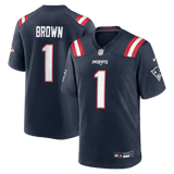A.J. Brown Game Jersey Navy