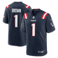 A.J. Brown Game Jersey Navy 2