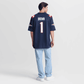 A.J. Brown Game Jersey Navy 4