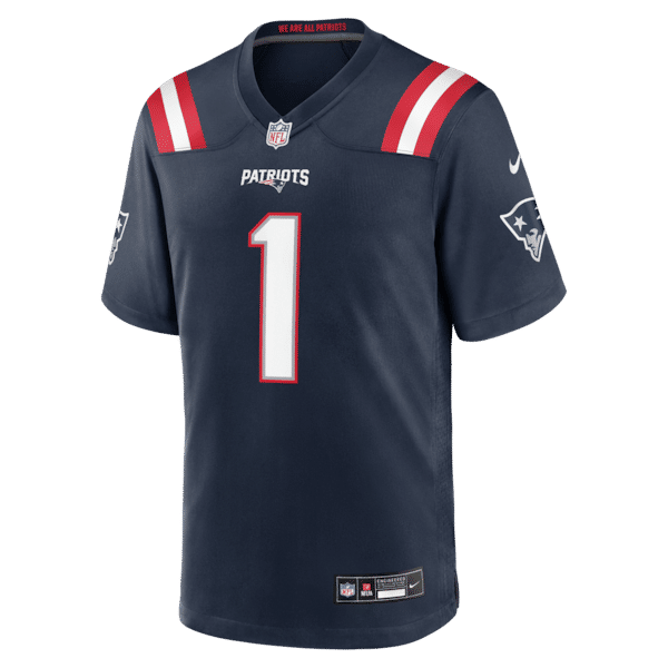A.J. Brown Game Jersey Navy 5