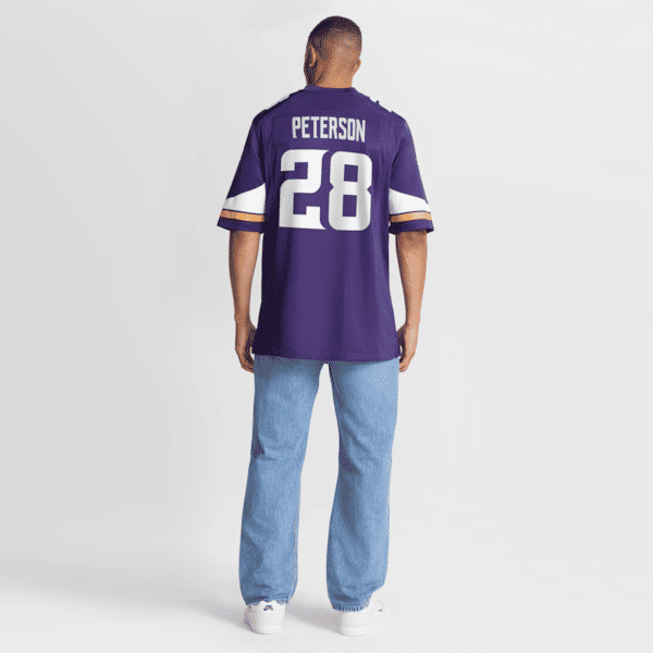 Adrian Peterson Game Jersey Purple 4