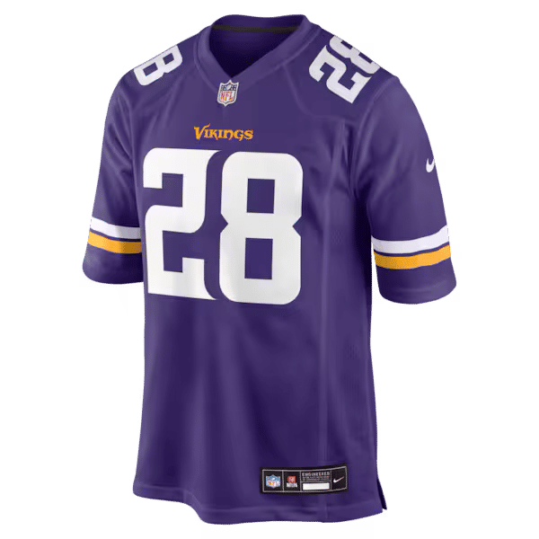 Adrian Peterson Game Jersey Purple 5