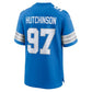 Aidan Hutchinson Game Jersey Blue 4