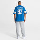Aidan Hutchinson Game Jersey Blue 9