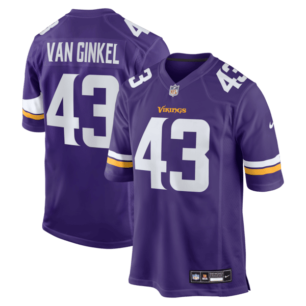 Andrew Van Ginkel Game Jersey Purple