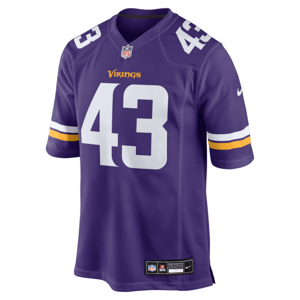 Andrew Van Ginkel Game Jersey Purple 3