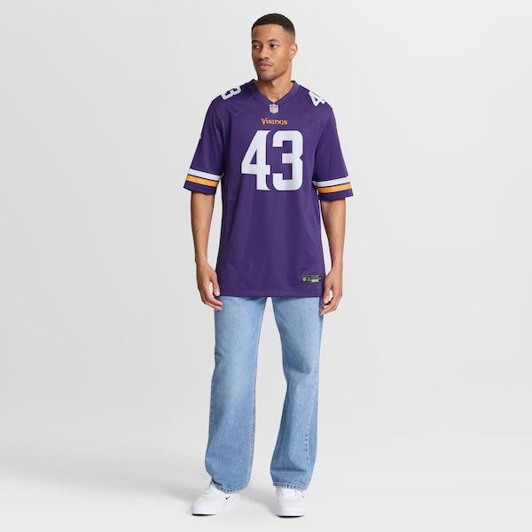 Andrew Van Ginkel Game Jersey Purple 8