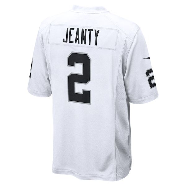 Ashton Jeanty Game Jersey White 4