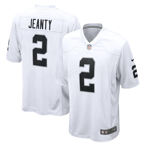 Ashton Jeanty Game Jersey White 5