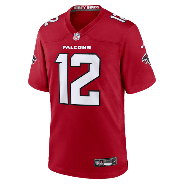 Avieon Terrell Game Jersey Red 3