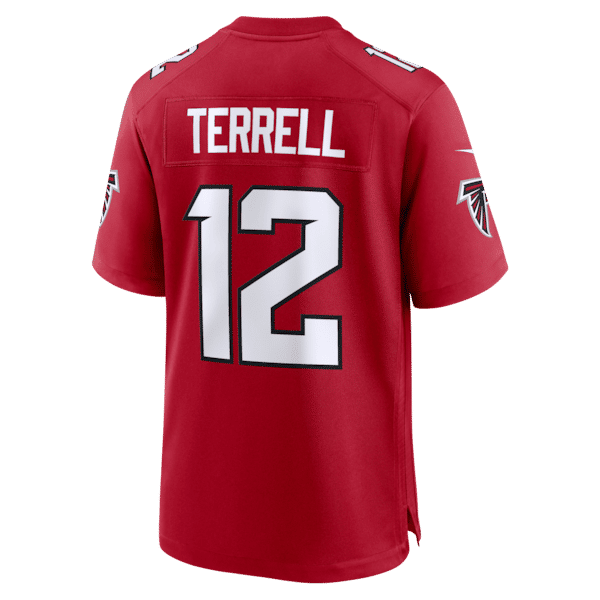 Avieon Terrell Game Jersey Red 4