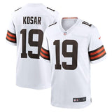 Bernie Kosar Retired Player Game Jersey White