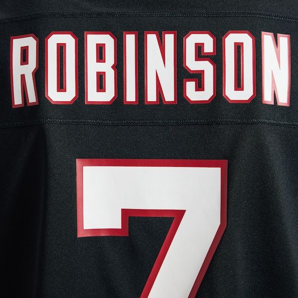 Bijan Robinson Game Jersey Black 13