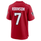 Bijan Robinson Game Jersey Red 8
