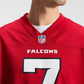 Bijan Robinson Game Jersey Red 10