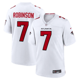 Bijan Robinson Game Jersey White
