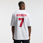 Bijan Robinson Game Jersey White 4