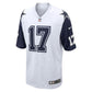 Brandon Aubrey Alternate Game Jersey White 3