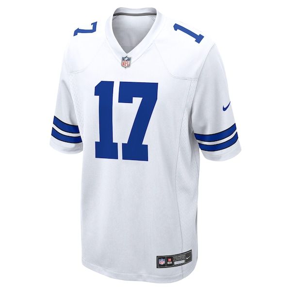 Brandon Aubrey Game Jersey White 3