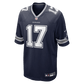 Brandon Aubrey Team Game Jersey Navy 3