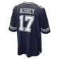 Brandon Aubrey Team Game Jersey Navy 4