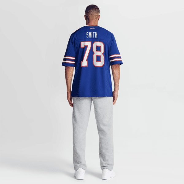 Bruce Smith Game Retired Player Jersey Royal 9