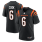 Bryan Cook Game Jersey Black 2