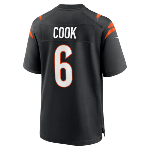 Bryan Cook Game Jersey Black 4