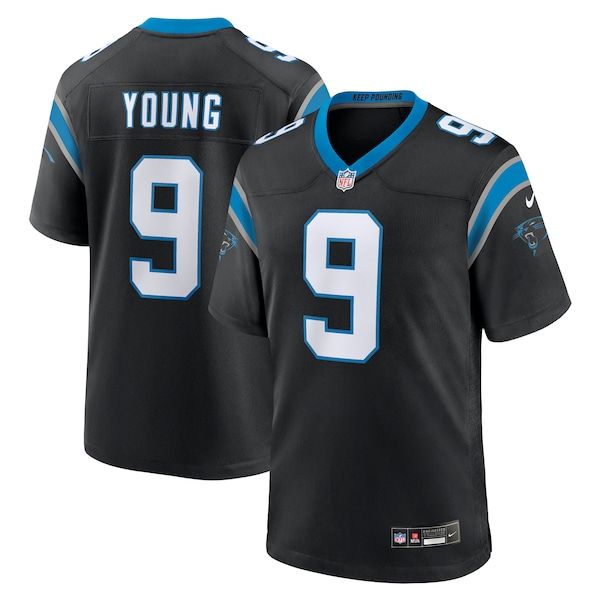 Bryce Young Game Jersey Black 2