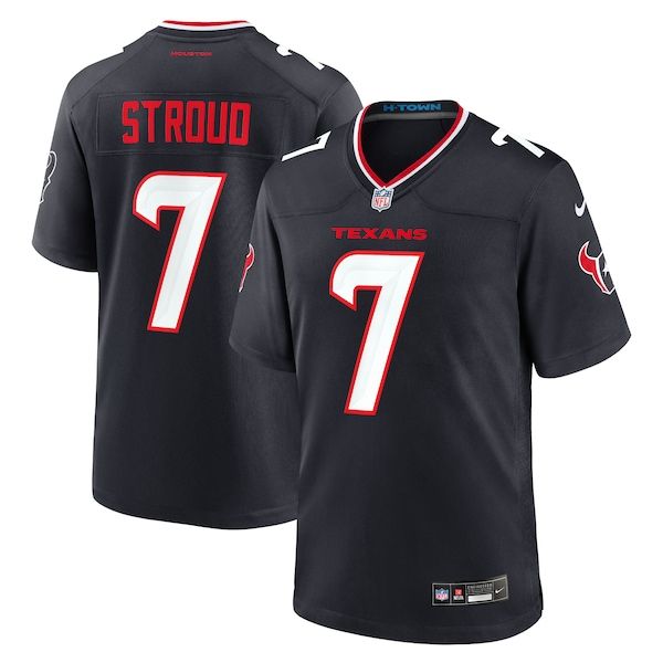 C.J. Stroud Game Jersey Navy