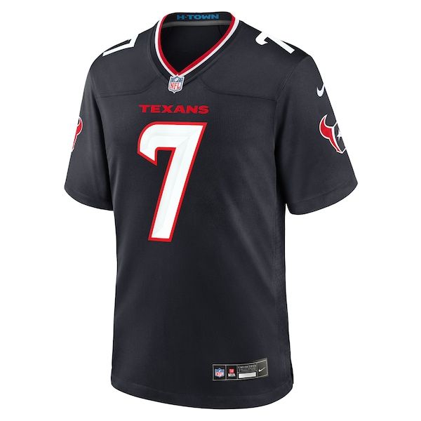 C.J. Stroud Game Jersey Navy 3