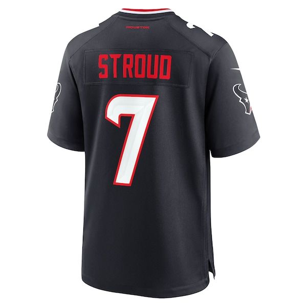 C.J. Stroud Game Jersey Navy 4