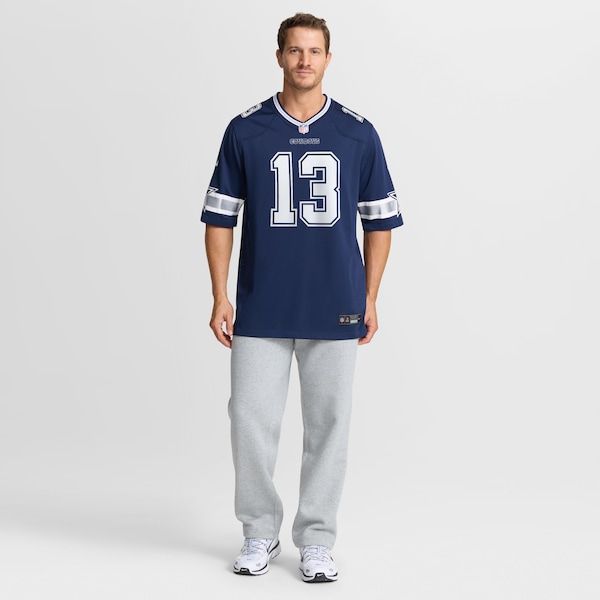 Caleb Downs 2026 NFL Draft First Round Pick No. 11 Game Jersey Navy 3