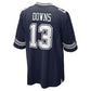Caleb Downs 2026 NFL Draft First Round Pick No. 11 Game Jersey Navy 6