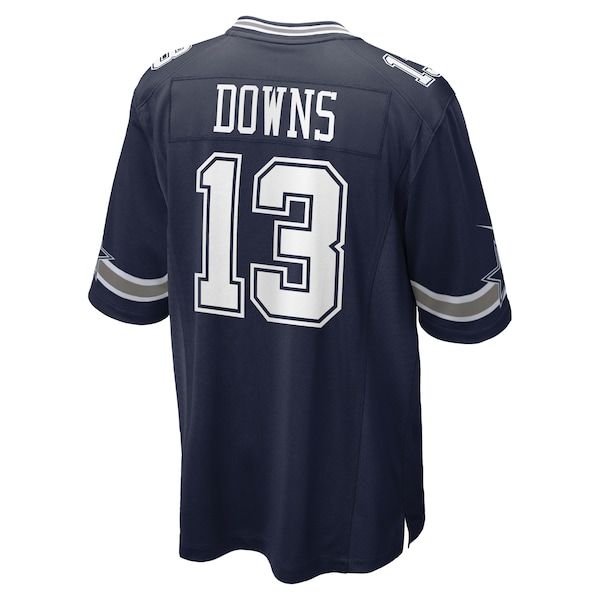Caleb Downs 2026 NFL Draft First Round Pick No. 11 Game Jersey Navy 6