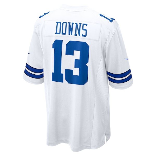 Caleb Downs Game Jersey White 4
