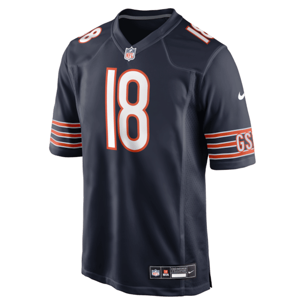 Caleb Williams Game Jersey Navy 3