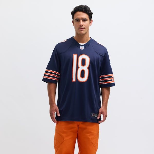 Caleb Williams Game Jersey Navy 5