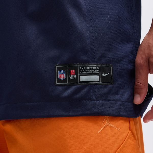 Caleb Williams Game Jersey Navy 10