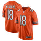 Caleb Williams Game Jersey Orange