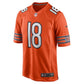 Caleb Williams Game Jersey Orange 3