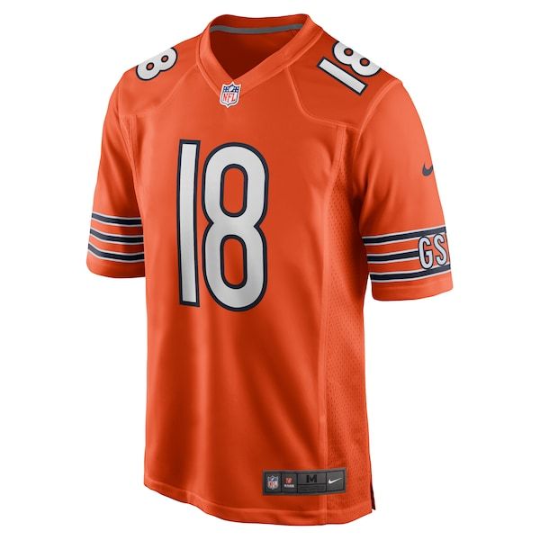 Caleb Williams Game Jersey Orange 3