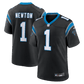Cam Newton Game Retired Player Jersey Black