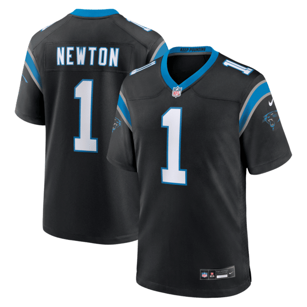 Cam Newton Game Retired Player Jersey Black 2