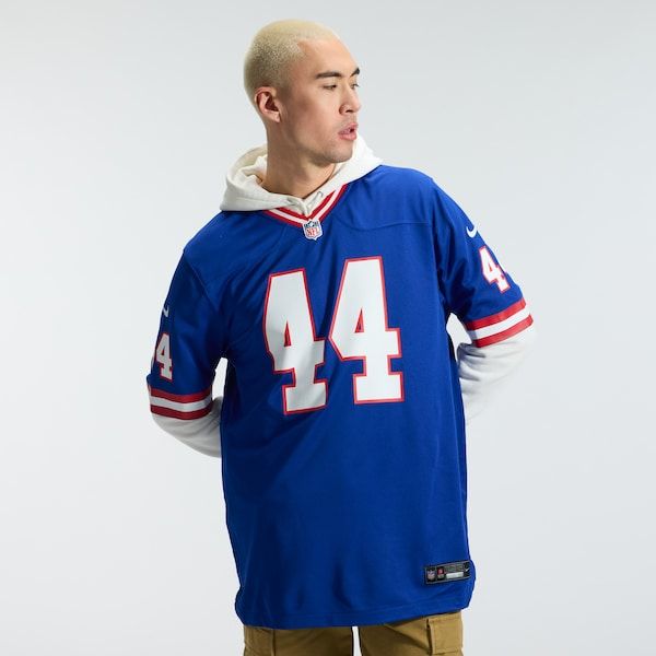 Cam Skattebo Alternate 2 Legacy Game Jersey Royal 3