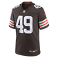 Carson Schwesinger Game Jersey Brown 3