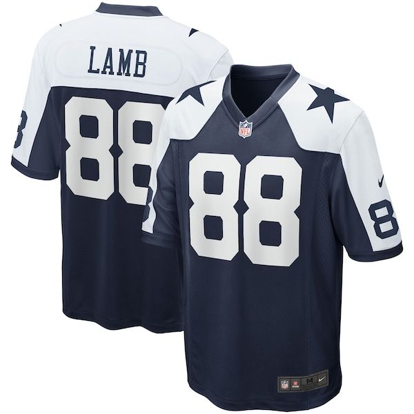 CeeDee Lamb Alternate Game Team Jersey Navy 2