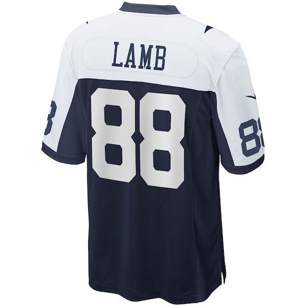 CeeDee Lamb Alternate Game Team Jersey Navy 4